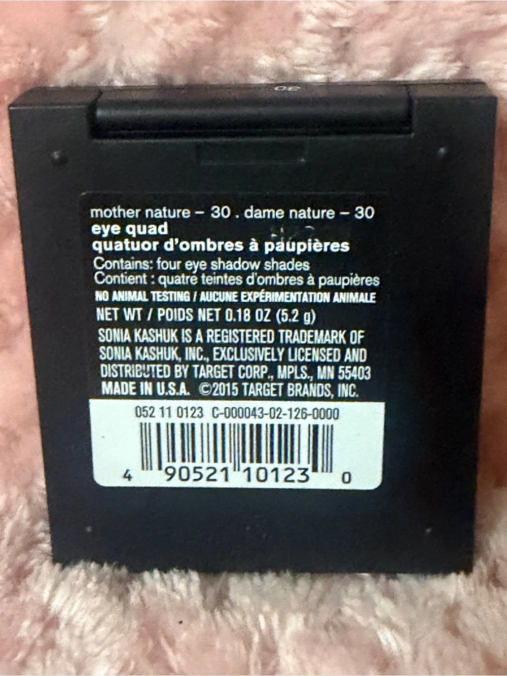 Sonia Kashuk Mother Nature #30 Eye Shadow Earth Colors